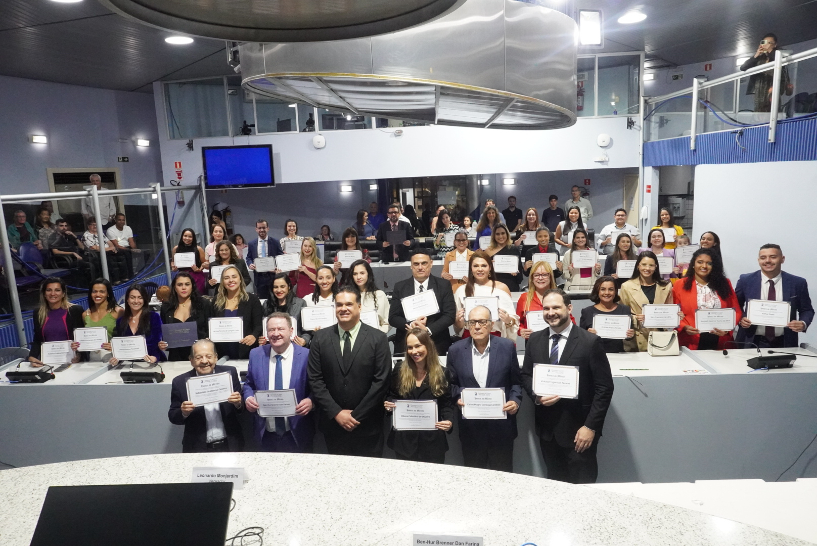 Câmara Municipal de Vitória homenageia advogados(as) que atuam voluntariamente na CAAES