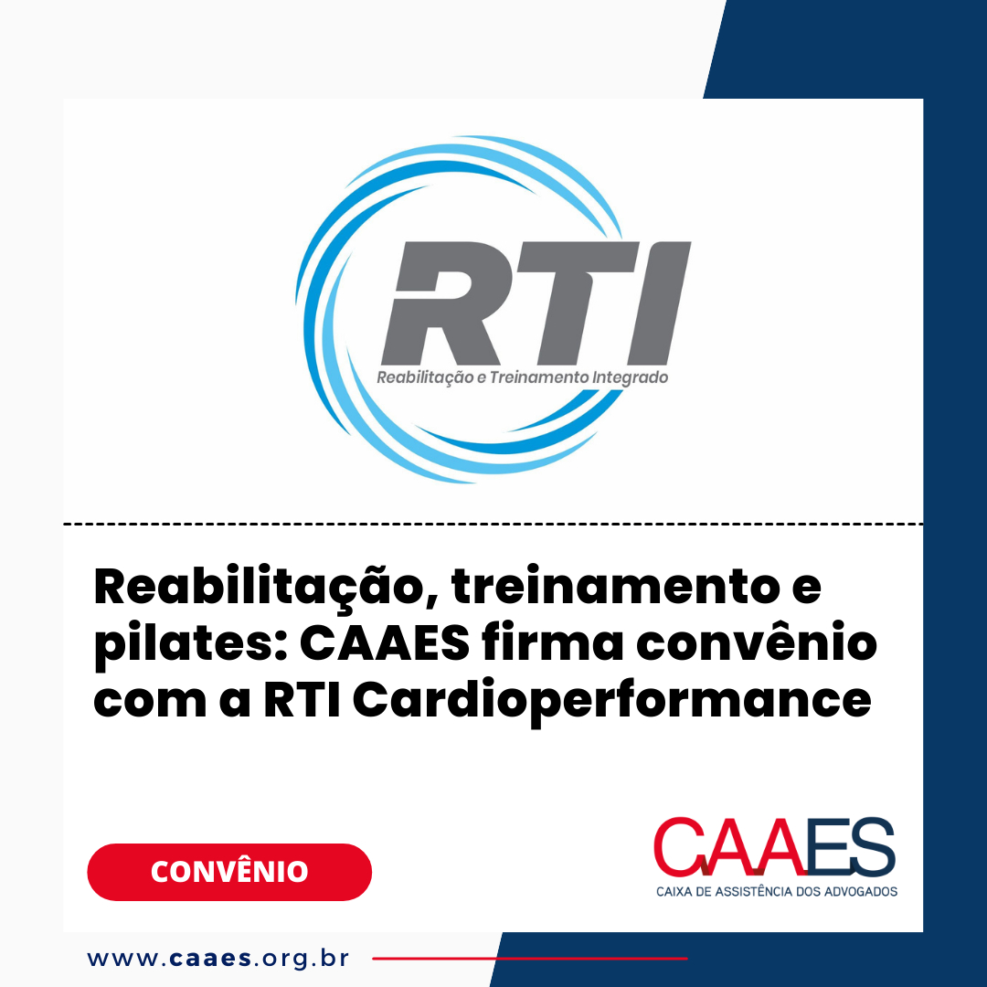 Reabilitação, treinamento e pilates: CAAES firma convênio com a RTI Cardioperformance