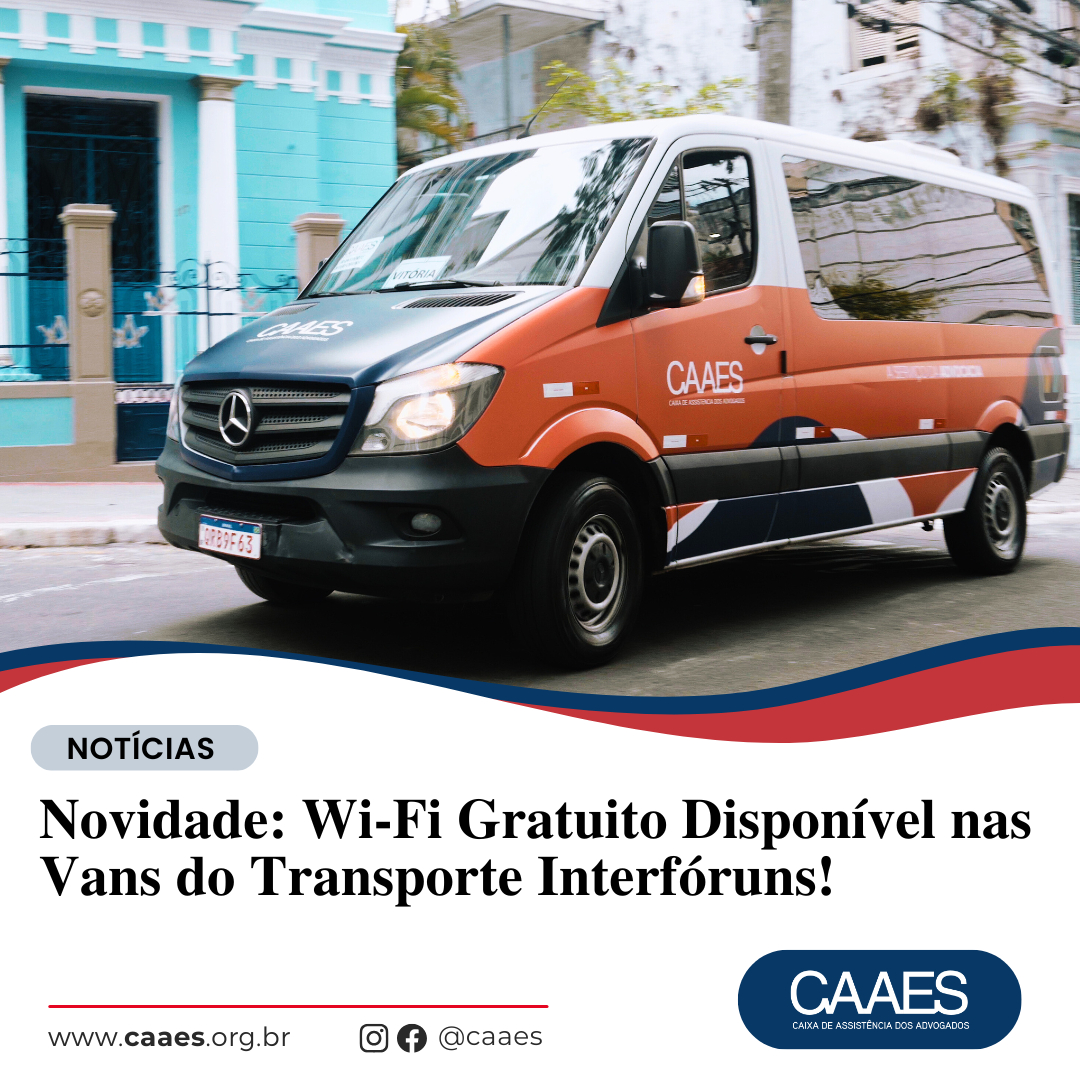 Novidade: Wi-Fi Gratuito Disponível nas Vans do Transporte Interfóruns!