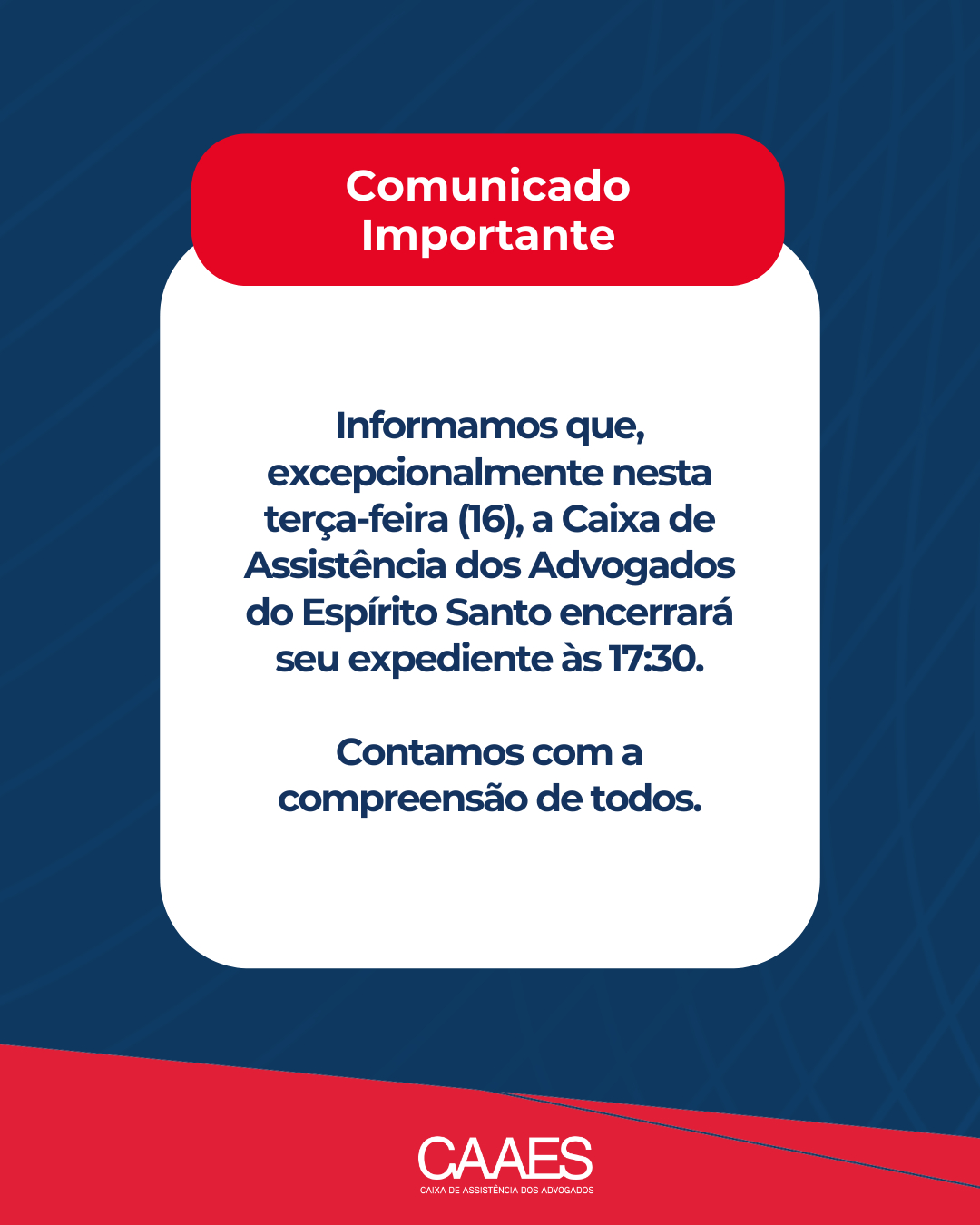 COMUNICADO