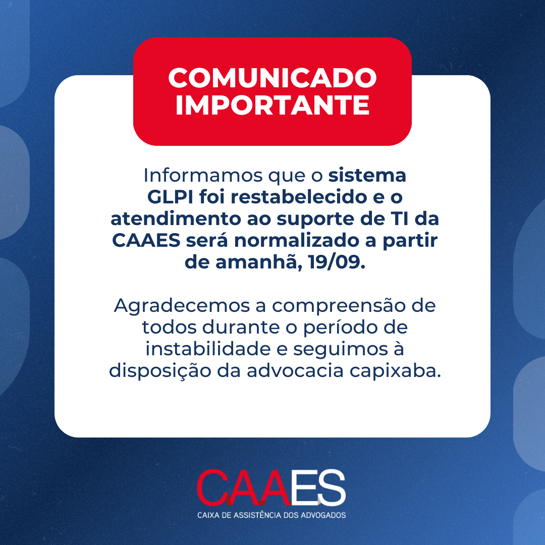 COMUNICADO IMPORTANTE