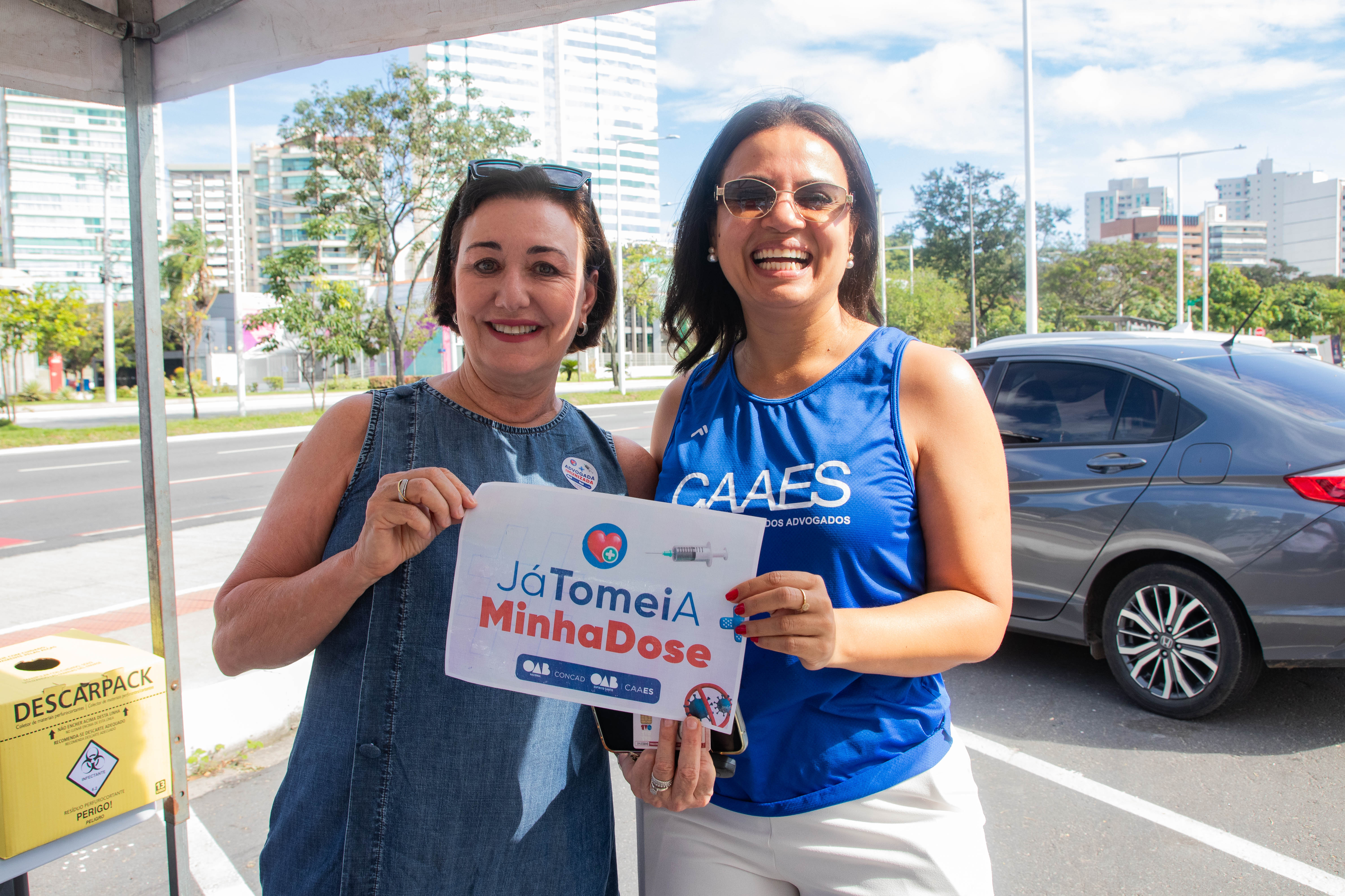 Dia D de vacinação reúne advocacia e famílias em manhã de saúde e inclusão em Vitória