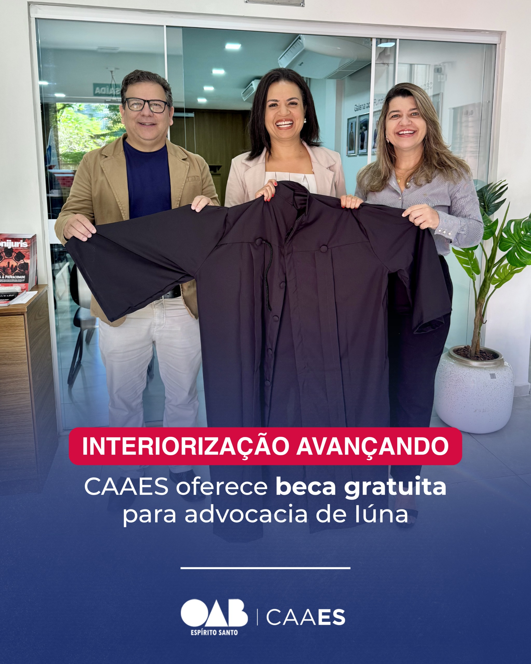 CAAES oferece beca gratuita para advocacia de Iúna