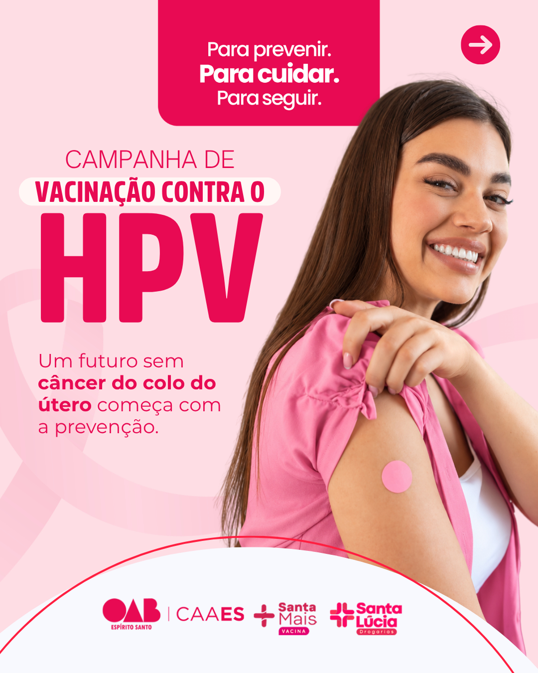 CAAES promove campanha de vacinação contra o HPV com desconto para a advocacia capixaba